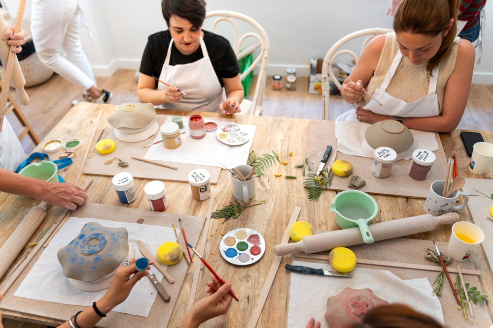 Try an Indoor Art or Craft Workshop